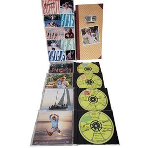 Jimmy Buffett Boats, Beaches, Bars & Ballads CD 4 Discs Box Set With Book collec